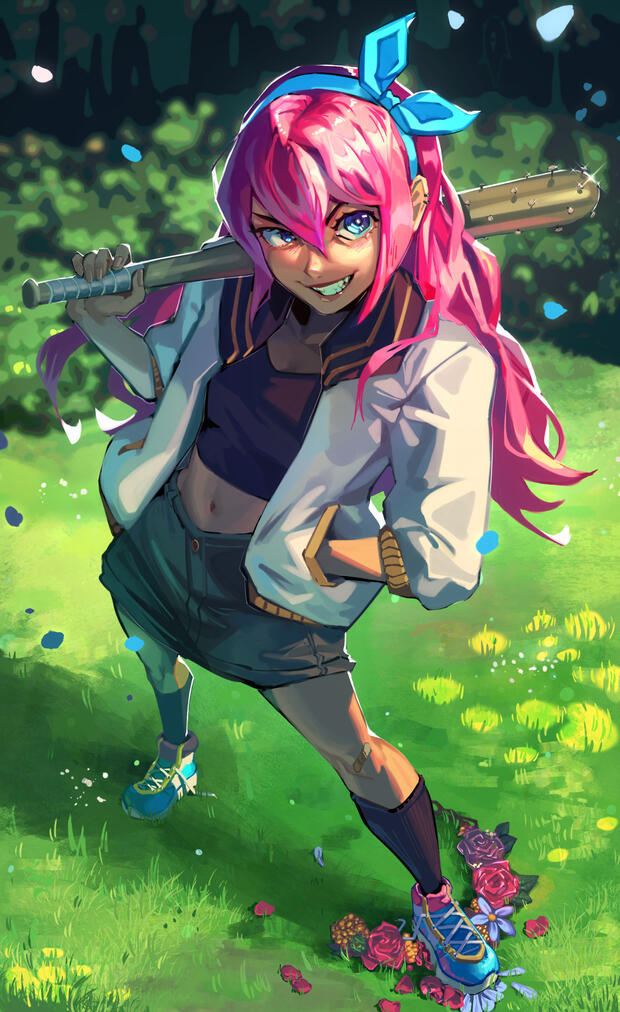 Example of Rendered Full-Body with background ($450)